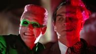 Jim Carrey as Riddler and Tommy Lee Jones as Two-Face (Image via WB Pictures/DC)